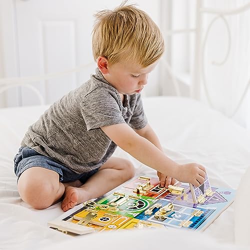 Melissa & Doug Latches Wooden Activity Board Melissa & Doug