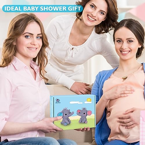 CROCHETTA Crochet Kit for Beginners, Beginner Crochet Starter Kit with Step-by-Step Video Tutorials, Learn to Crochet Kits for Adults Kids, DIY CROCHETTA