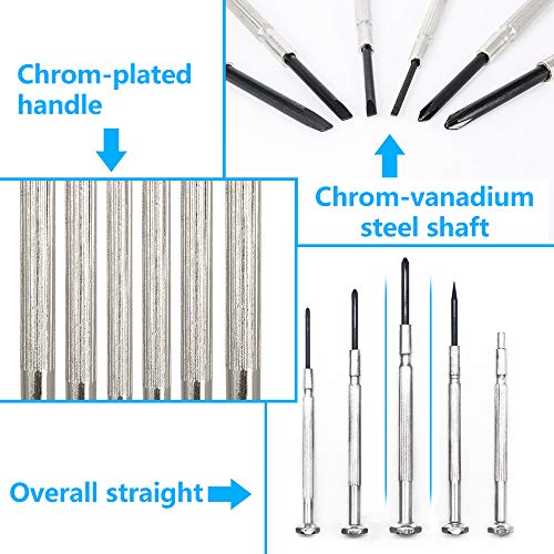 11PCS Mini Precision Screwdriver Set, Small Screwdriver Set for Electronics, Toys, Computer, Watch Repair KALIM