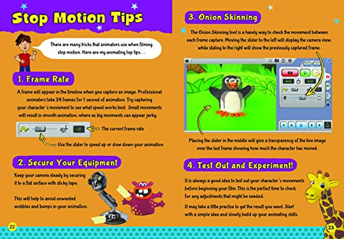 Zu3D Complete Stop Motion Animation Software Kit For Kids Includes Camera Handbook And Two Software Licenses Works On Windows Apple Mac OS X And iPad Zu3D