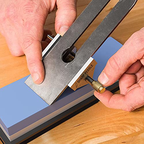 Sharp Pebble Honing Guide - Chisel Sharpening Jig for Chisels and Planes - Fits Chisels 0.25β to 1.96β, Fits Planer Blades 1.41β to 3.22β Sharp Pebble