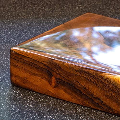 WiseBond Clear Table Top Epoxy Resin 2 Gallon Kit for Countertop, Bar Top - Durable Easy to Use, 1:1 Ratio, Food Safe Crystal Clear Casting for DIY WiseBond