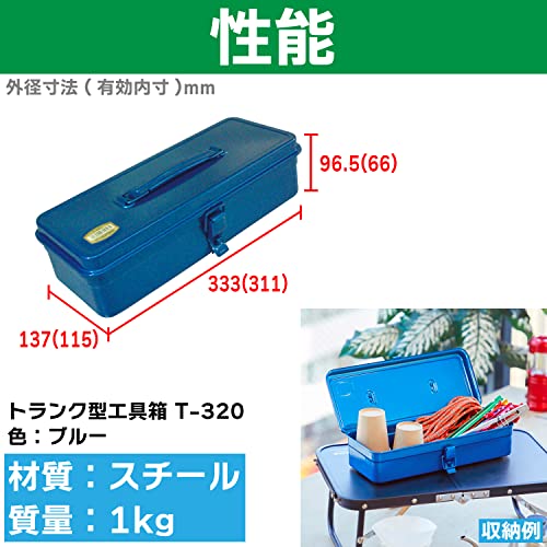 TRUSCO Trunk-Style Tool Box T-320 Trusco