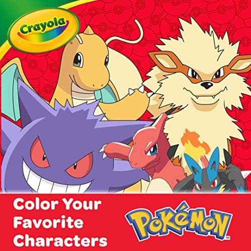 Crayola Pokémon Imagination Art Set (115pcs), Kids Art Kit, Includes Pokemon Coloring Pages, Pokemon Gifts for Kids, Ages 5+ Crayola