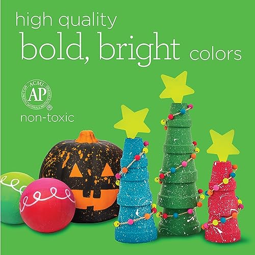 Apple Barrel Fall Colors Kit, 16 Piece Set Includes 15 Acrylic Craft Paints and 1 Mod Podge Gloss, 96426 Apple Barrel