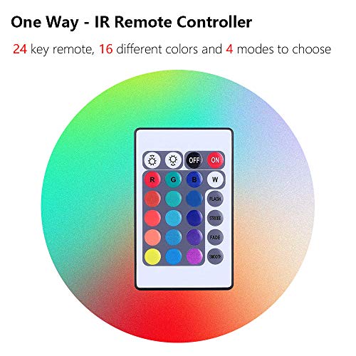 HYNNIO 4 Pack 3D Led Night Light Lamp Base, 3D Wood Light Base, Includes Remote Control, Charger Cable, Adjustable 7 Colors Lights Base HYNNIO