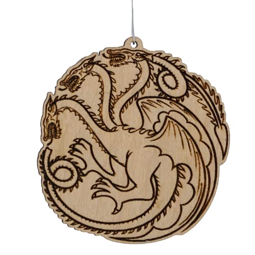 Dragon Wood Christmas Ornament Telestic Design