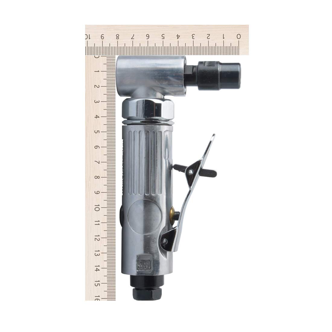 PROSHI 1/4-Inch Angle Air Die Grinder, Mini Air Angle Die Grinder, pneumatic angle die grinder, 90 Degree Angled Air Die Grinder, Edge Series Air PROSHI