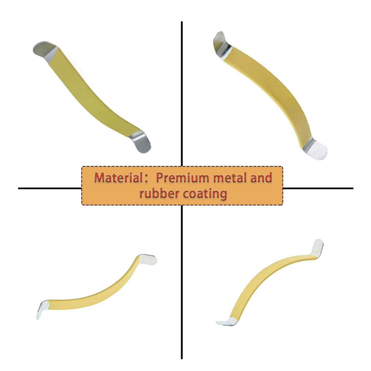 Cheerock Guitar String Spreaders Luthier Tool, 4pcs Rubber Guitar String Stretcher Tools for Guitar Fret Polishing, Guitar Fretboard Maintainance Cheerock