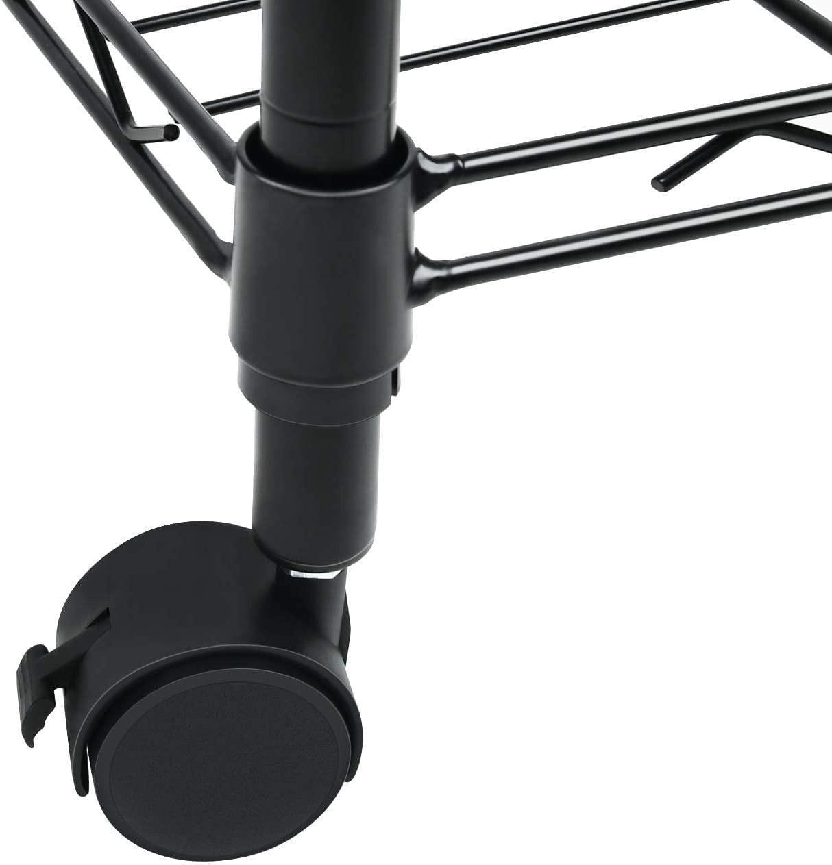 Simple Deluxe Heavy Duty 5-Shelf Shelving Unit 1250Lb Capacity, 29.92" D x 13.98" W x 62.99" H, 5 Tier, Black Simple Deluxe