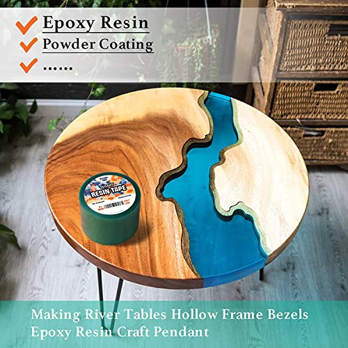 TSSART Resin Tape for Epoxy Resin Molding - Silicone Thermal Adhesive Tape, Oxidation and High Temperature Resistance Easy Peeling, Epoxy Release TSSART