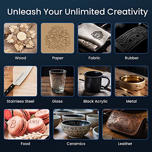 Longer Laser B1 Engraver, 36W Laser Cutter Engraving Machine with Air Assist, 180W DIY Precisely Laser Engraving Machine, CNC Machine for Wood and Longer