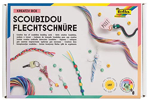 Scoubidous Bastelset 197 Teile Glorex