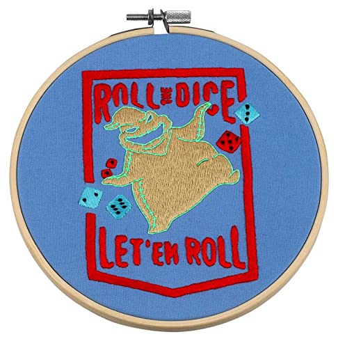 Disney Tim Burton's The Nightmare Before Christmas Embroidery (Embroidery Craft) WoodArtSupply