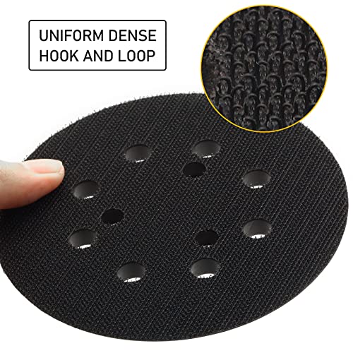 D26451 Palm Sander Pad Replacement, 5 Inch Sander Backing Pad Compatible with DeWalt D26453 Random Orbital Sander Donanim