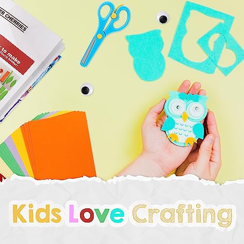 3000+ Pcs Arts and Crafts Supplies for Kids - Kids Craft kit for Boys & Girls - The Ultimate Craft Box Set with 99 Activities Book for Ages 4-6, 6-8, A&R CO.