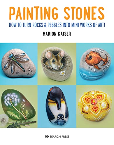 Painting Stones: How to turn rocks & pebbles into mini works of art! WoodArtSupply