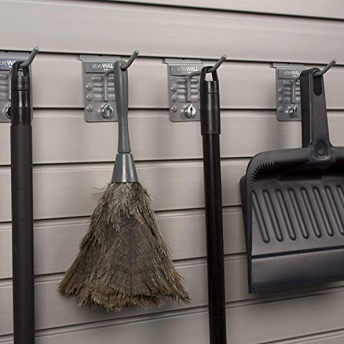 StoreWALL 2.5" Heavy Duty Slatwall Single Hook (Pack of 4) StoreWALL