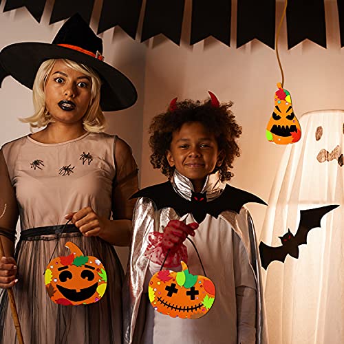 36 Pieces Unfinished Wood Pumpkin Cutout Shapes 6 Inch Pumpkin Wood DIY Crafts Cutouts for Halloween Fall Thanksgiving DIY Crafts MixTeach