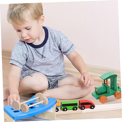 LALAFINA 1 Set Treaded Wheels Wood Wheels Crafts Wheels Wood Pendants Gear Slices Wheels and Axles Wood Wire Wheel Wood DIY Car Craft Wheels Spoked LALAFINA