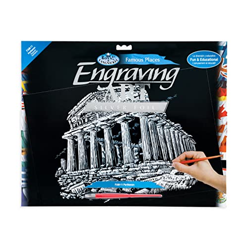 Royal and Langnickel Famous Places Engraving Art, Parthenon Royal & Langnickel