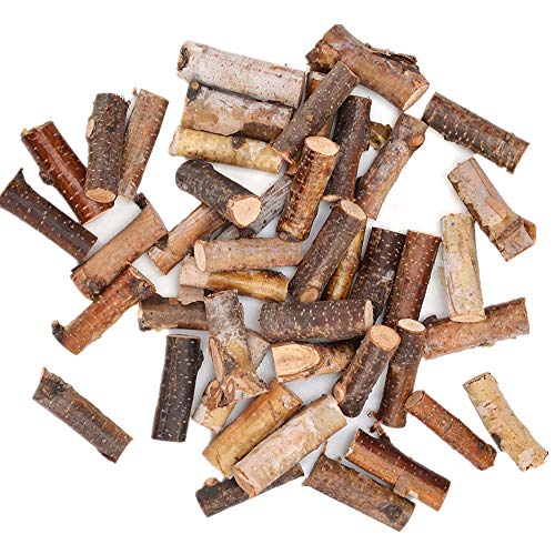 Byher Craft Sticks, Mini Wood Log for Rustic Home Decor - Farmhouse Centerpiece Decor Twigs (Craft Sticks-) BYHER