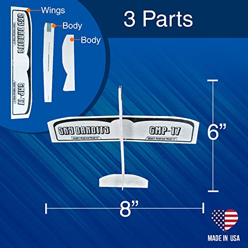 Granite Mountain Products Balsa Wood Planes Toys Set - 6 Balsa Glider Kits | Model Toy Airplane Kits | 6 Glider Planes | Classic Toys Perfect for GRANITE MOUNTAIN PRODUCTS
