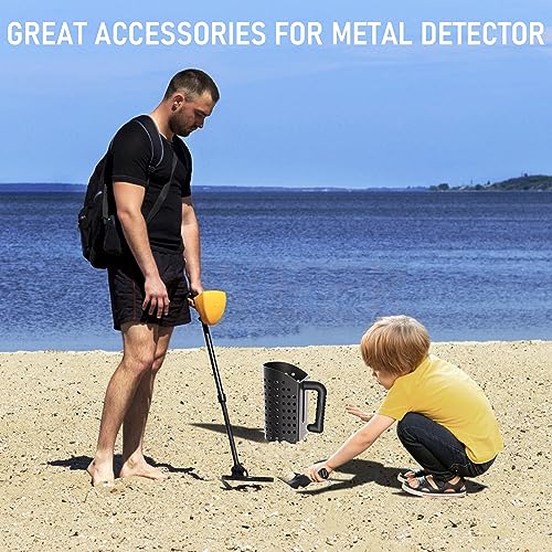 INCLY Sand Scoop & Shovel, Detecting Accessories for Kid & Adult Metal Detector, Sand Sifter Treasure Hunting & Digging Tool at The Beach & More, INCLY