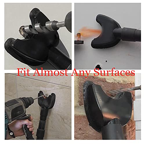 Hand-Free Dust Collector Upgraded Hole Saw Dust Extraction Tool Vacuum Attachment Dust Collector HiYi Powerful Cyclone Vacuum Dust Cleaner Dust Quick HiYi