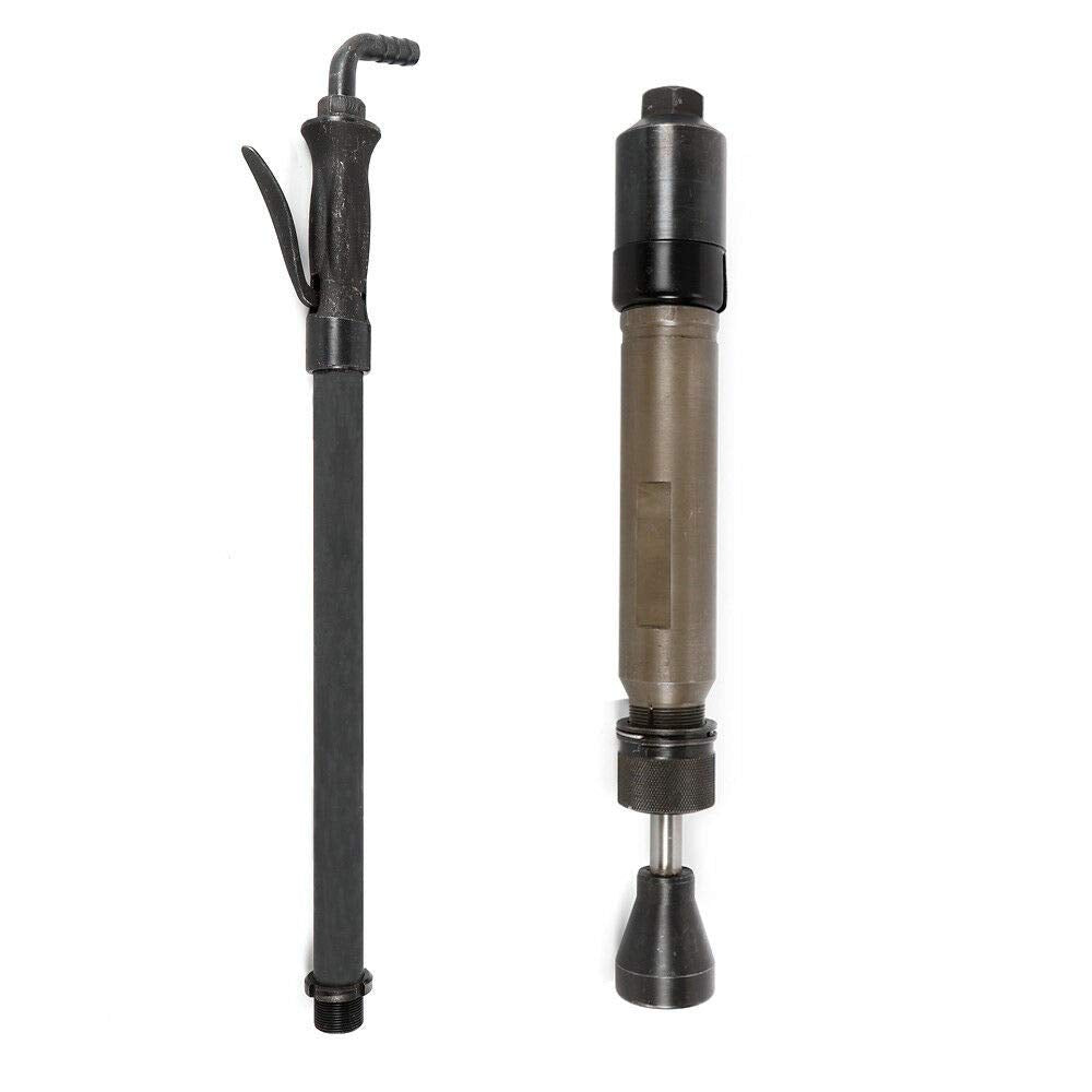 Pneumatic Tamping Machine, D9 0.63Mpa 1180mm Handheld Pneumatic Tamper Earth Sand Rammer Air Tamper Hammer for Industry Construction Projects Eapmic