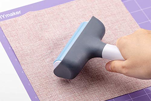 Diymaker Rubber Brayer Roller & MAT Tweezers Remover Tool Set Craft Stamping Brayers for Cricut/Silhouette/Brother Diymaker