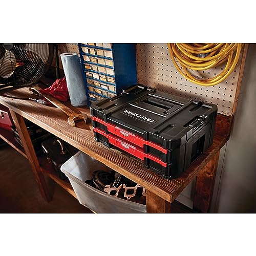 CRAFTSMAN Plastic Tool Box With Drawers, Organizer and Storage (CMST17804) Craftsman