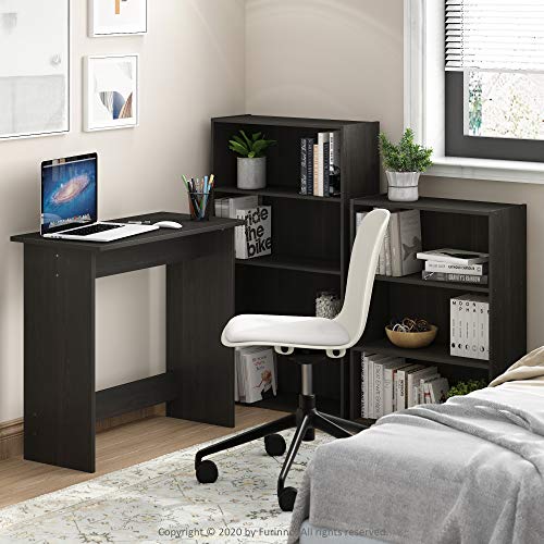 Furinno Pasir Espresso 4-Tier Bookshelf for Stylish Storage Furinno