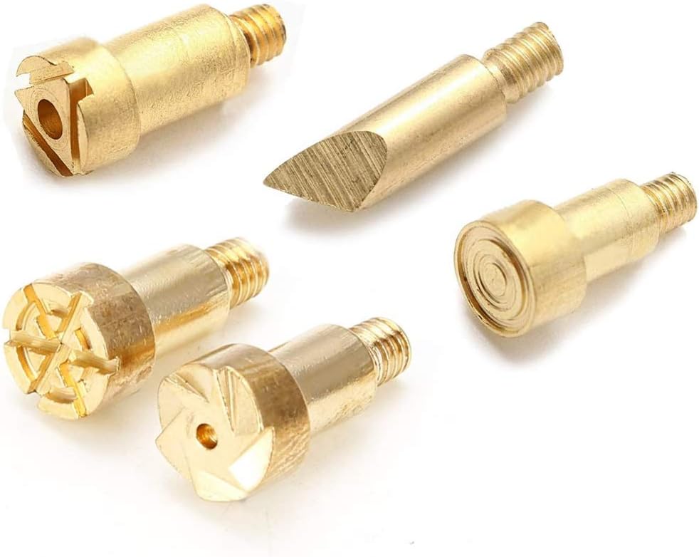 23Pcs Pyrography Wood Burning Tips, Wood Burning Tool Kits Carving Iron Tip for Embossing/Adults/Beginners/Birthday/Wedding SREMTCH