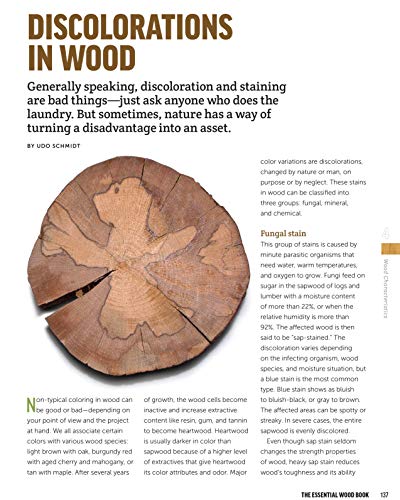 The Essential Wood Book: The Woodworker’s Guide to Choosing and Using Lumber Cedar Lane Press