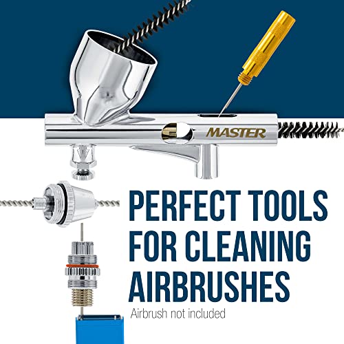 Airbrush Cleaning Kit with Airbursh Cleaning Solution, Cleaning Pot, and Cleaning Tools Master Airbrush