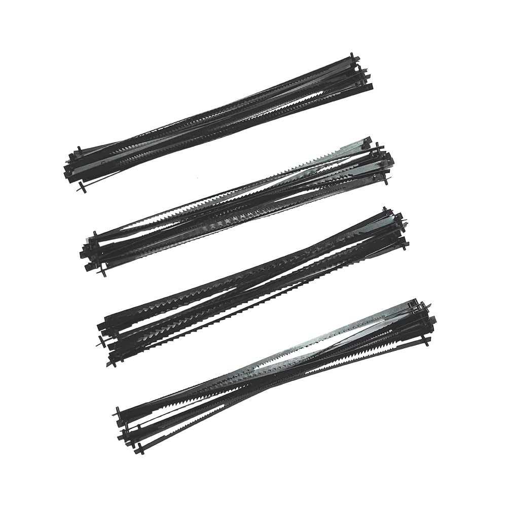 FOXBC 5-Inch Scroll Saw Blade Pin End Replacement for Wen 3921 3923, Dremel, Craftsman, Penn State, Delta, Ryobi and All 15in.and 16in.Scroll Saw For FOXBC