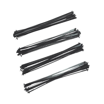 FOXBC 5-Inch Scroll Saw Blade Pin End Replacement for Wen 3921 3923, Dremel, Craftsman, Penn State, Delta, Ryobi and All 15in.and 16in.Scroll Saw For