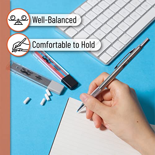 Mr. Pen- Mechanical Pencil, Metal, 2mm for Drafting, Drawing, Lead Holder, Thick Mechanical Pencil Mr. Pen