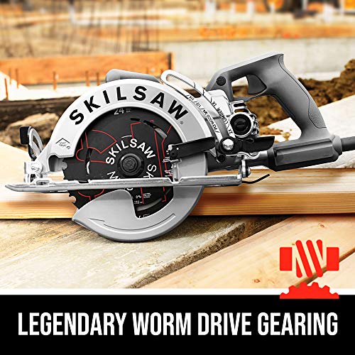 SKILSAW SPT77W-01 15-Amp 7-1/4-Inch Aluminum Worm Drive Circular Saw Skil