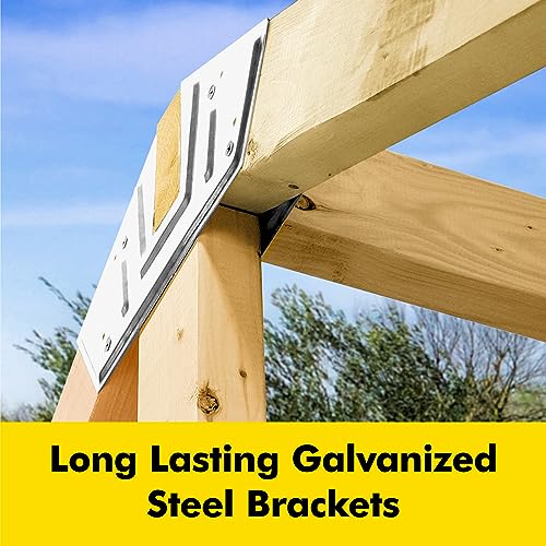 2 X 4 BASICS 90190MI 90190 Custom Barn, 2x4, 2x4basics Shed Kit with Peak Roof Hopkins Towing Solutions