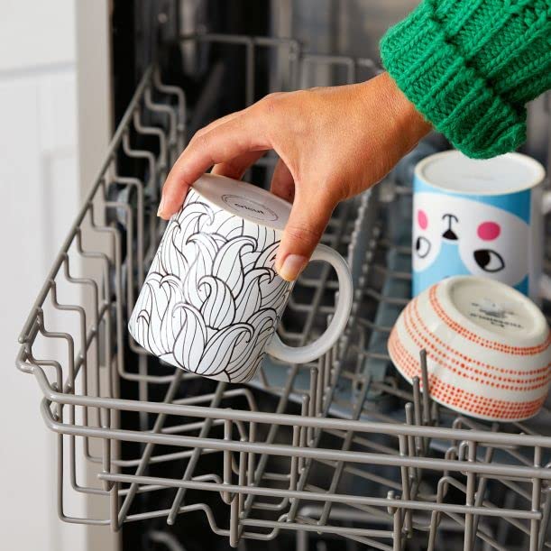 Cricut Blank Mug, Ceramic-Coated, Dishwasher & Microwave Safe Mug to Decorate, Cricut Mug Press & Infusible Ink Compatible,12 Oz Sublimation Mug, Cricut