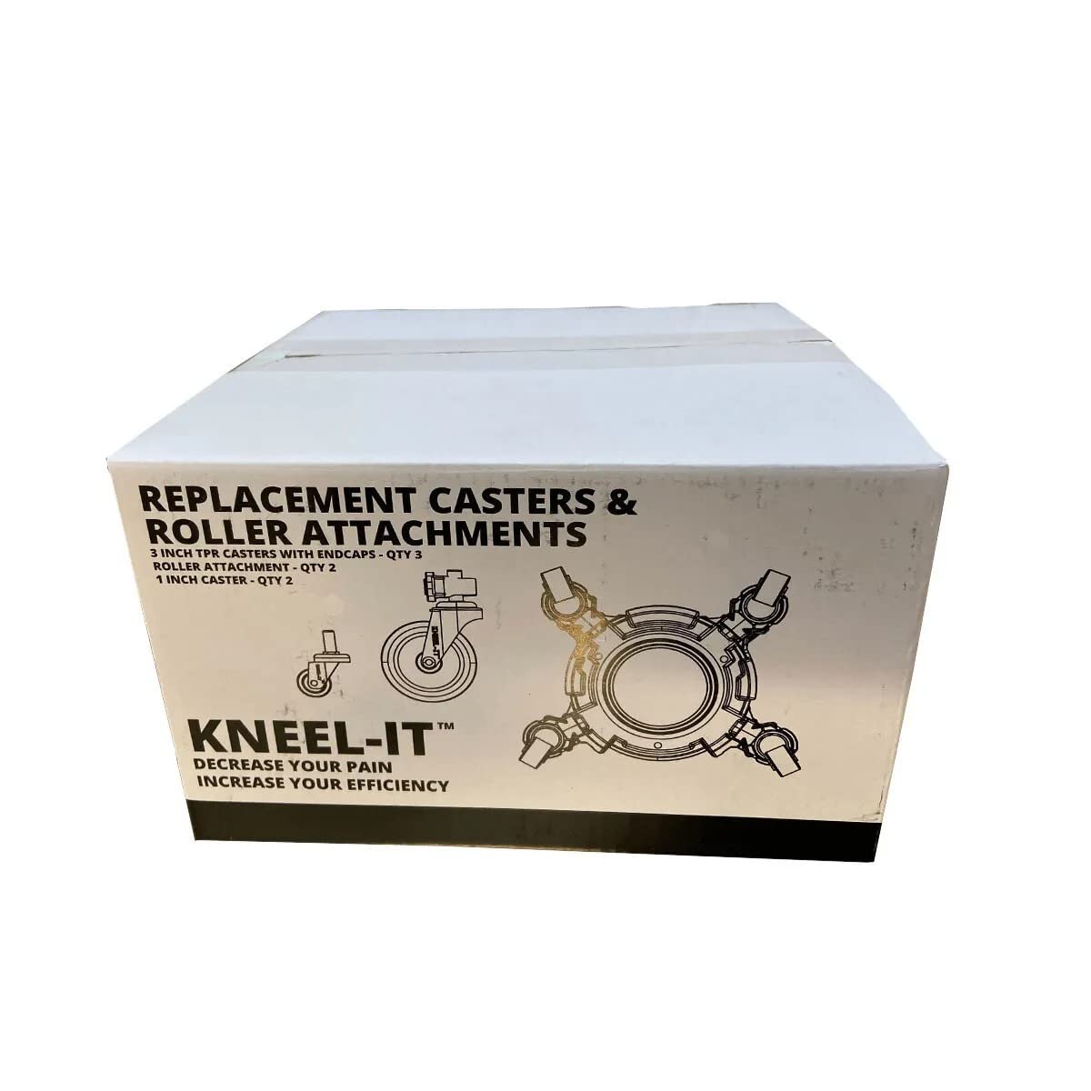 Kneel-It V3 Rolling Knee Pads - Replacement Part Kits (Kit 1&2) Kneel-It