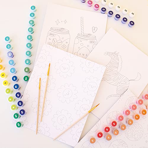 Art 101 USA Paint-by-Number Kit with 99 Pieces, Multi Art 101 USA