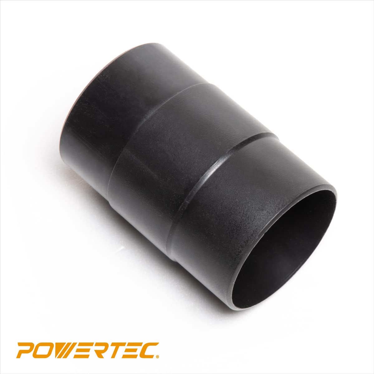 POWERTEC 70123V 4-Inch Dust Hose Connector w/Quick Connect Splice Adapter, ABS Plastic POWERTEC