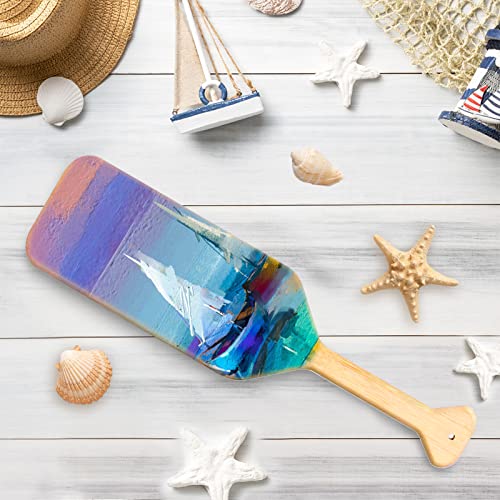 Pllieay 15 Inch Unfinished Bamboo Paddle, Sorority Fraternity Paddle, Greek Paddle for DIY Home Decoration Pllieay