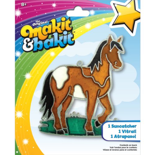 Colorbok TB-48945 Makit and Bakit Suncatcher Kit, Horse Colorbok