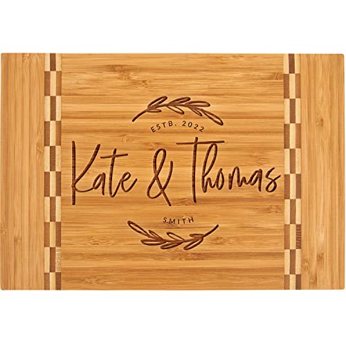 Personalized Cutting Board, Housewarming Gift - 12 Designs - Wedding Gifts for Couple, Kitchen Sign - House Warming Present for New Home Personalization Lab