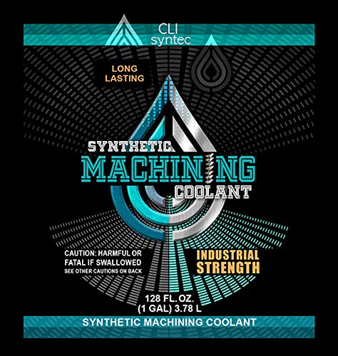 Premium Synthetic Machining Coolant - 128 FL. OZ. (1 Gallon) Cutting/Grinding/Sawing CLIsyntec