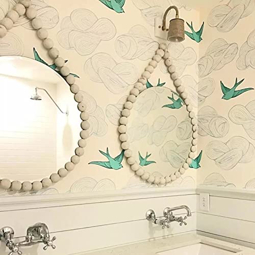 KEILEOHO 300 PCS 1 Inch Half Wooden Beads, Half Round Wooden Balls, Split Wooden Balls Half Sphere Wood Beads for Paint Arts, Craft Projects KEILEOHO